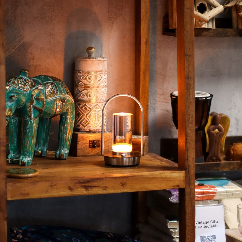 Touch Lamp - Crystal Lantern - USB-C LED Light