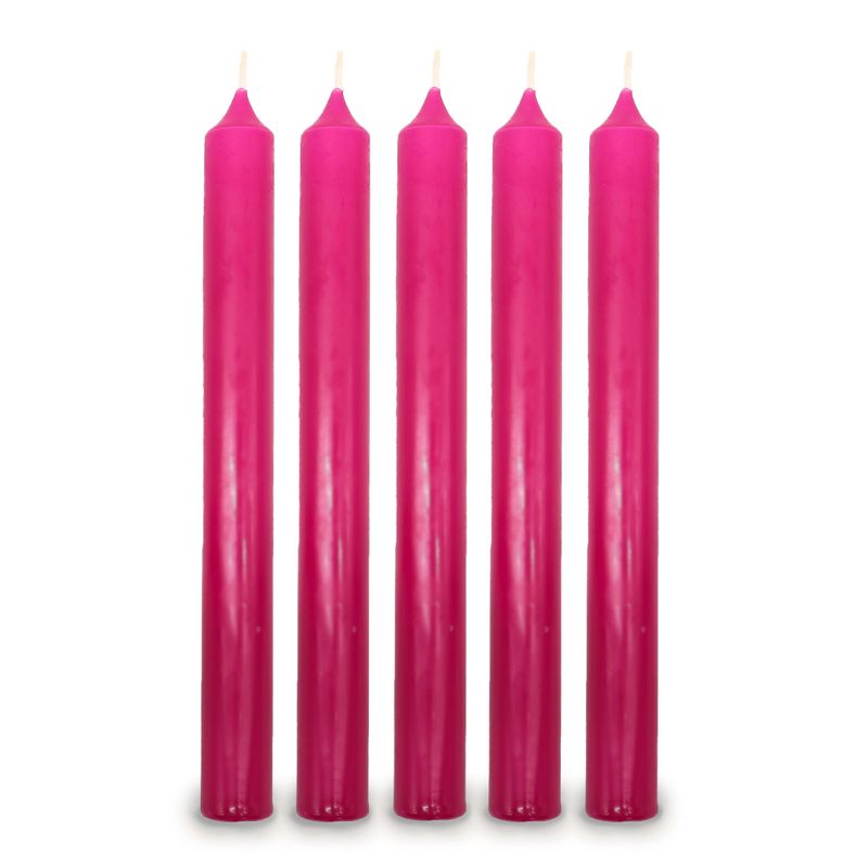 Fuchsia Dinner Candle