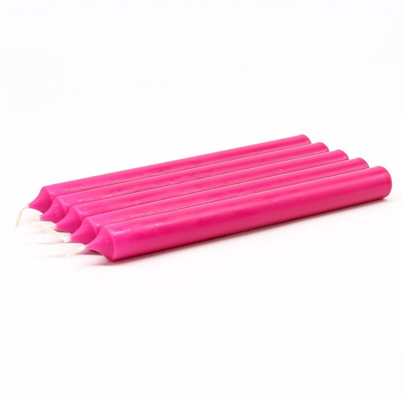 Fuchsia Dinner Candle