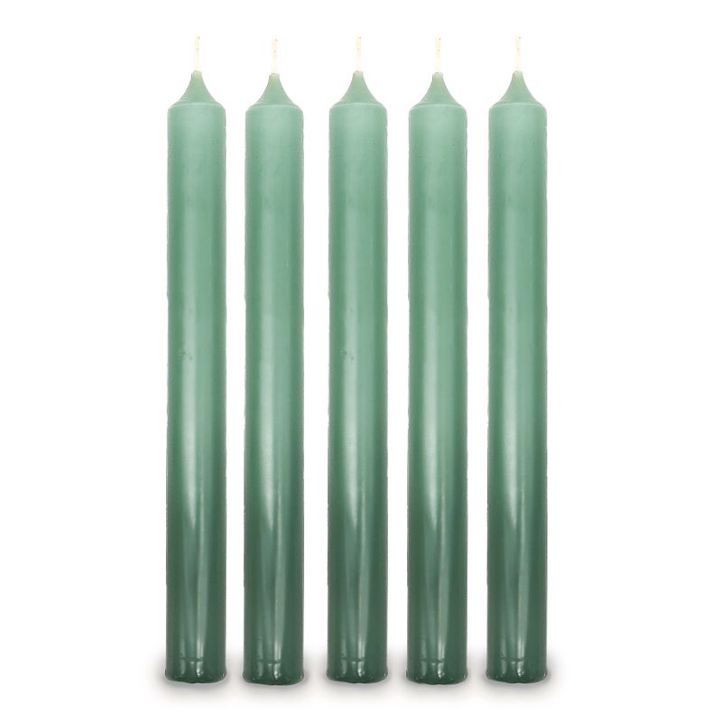 Emerald Dinner Candle