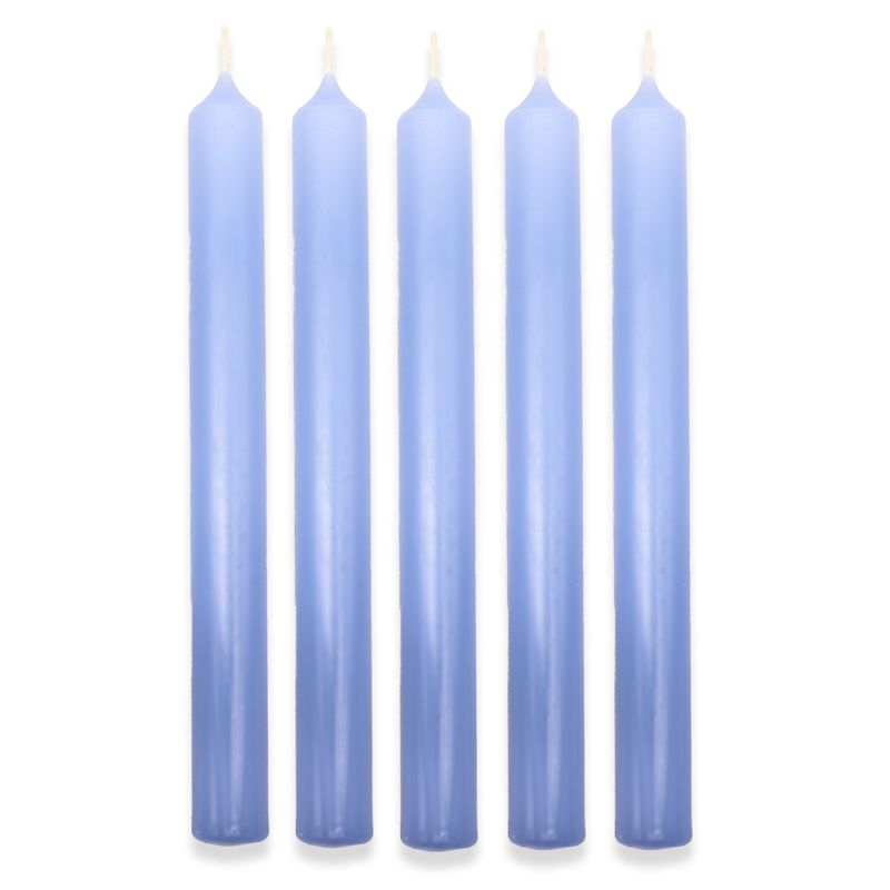 Pollar Blue Dinner Candle