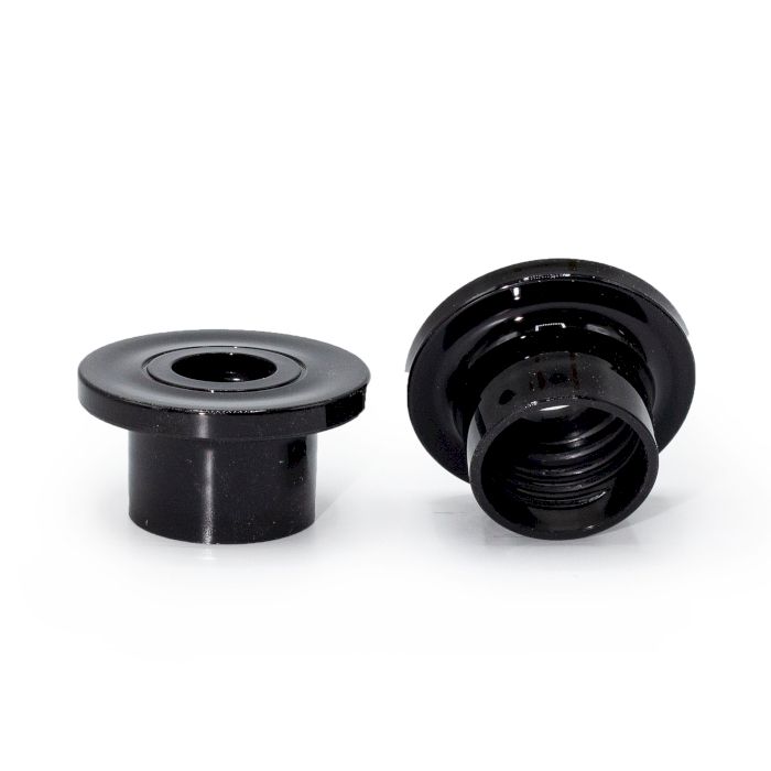 Diffuser Fitting 28mm - Black Plastic T-Shape (fits 21 -33)