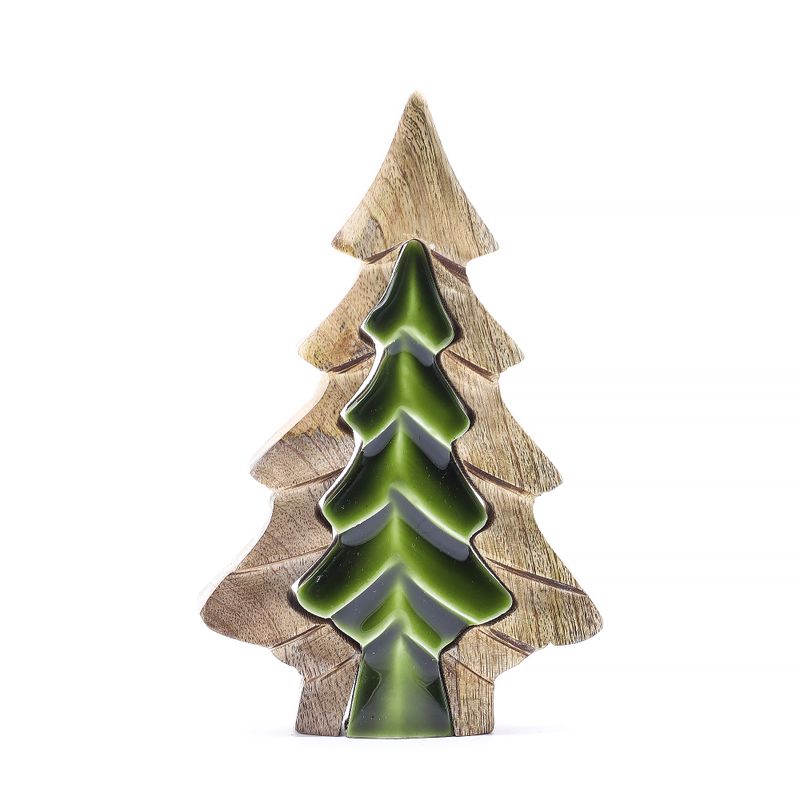 Lost in the Forest - Small Tree in a Tree Wooden Decoration