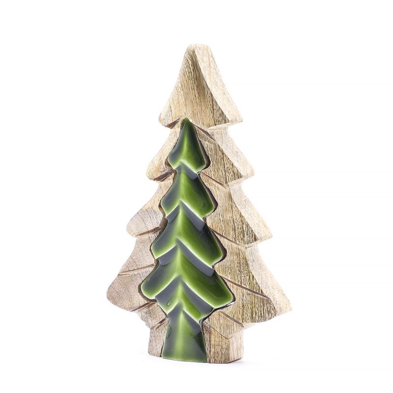 Lost in the Forest - Small Tree in a Tree Wooden Decoration