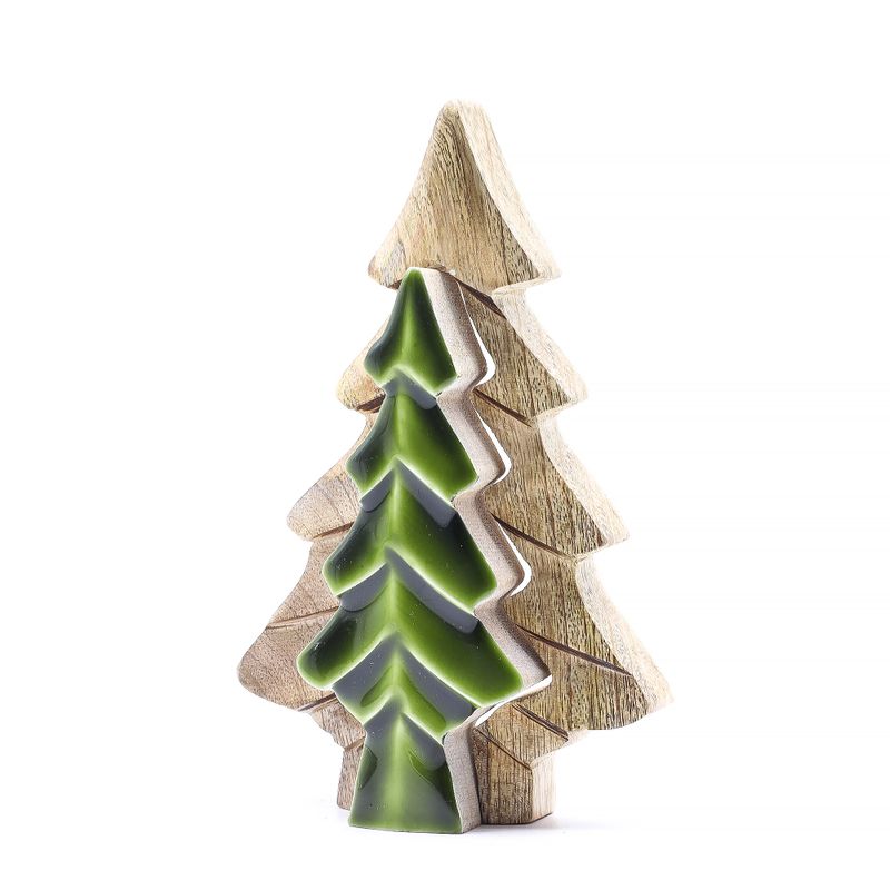 Lost in the Forest - Small Tree in a Tree Wooden Decoration