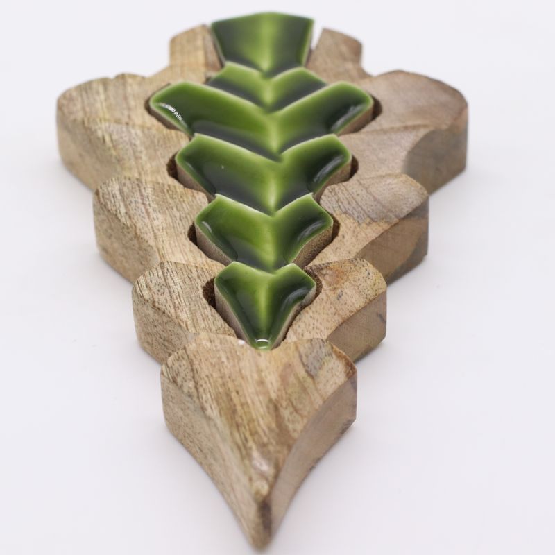 Lost in the Forest - Small Tree in a Tree Wooden Decoration