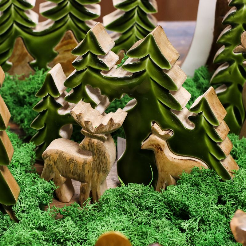 Lost in the Forest - Two Dear in the Forest 3D Wooden Decoration