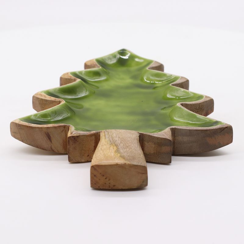 Lost in the Forest - Enamel Tree Wooden Bowl