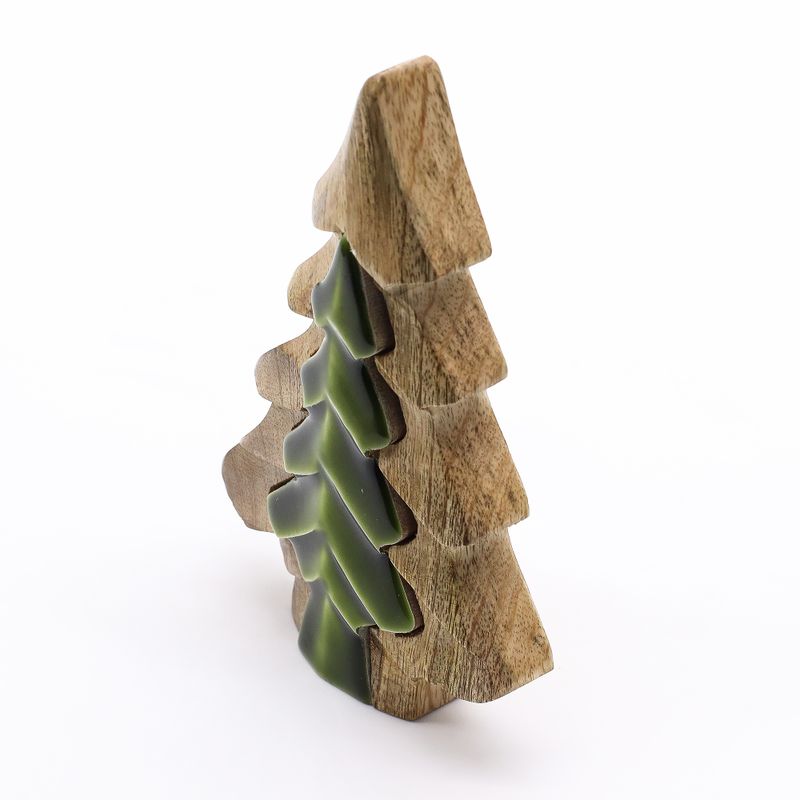 Lost in the Forest - Small Tree in a Tree Wooden Decoration
