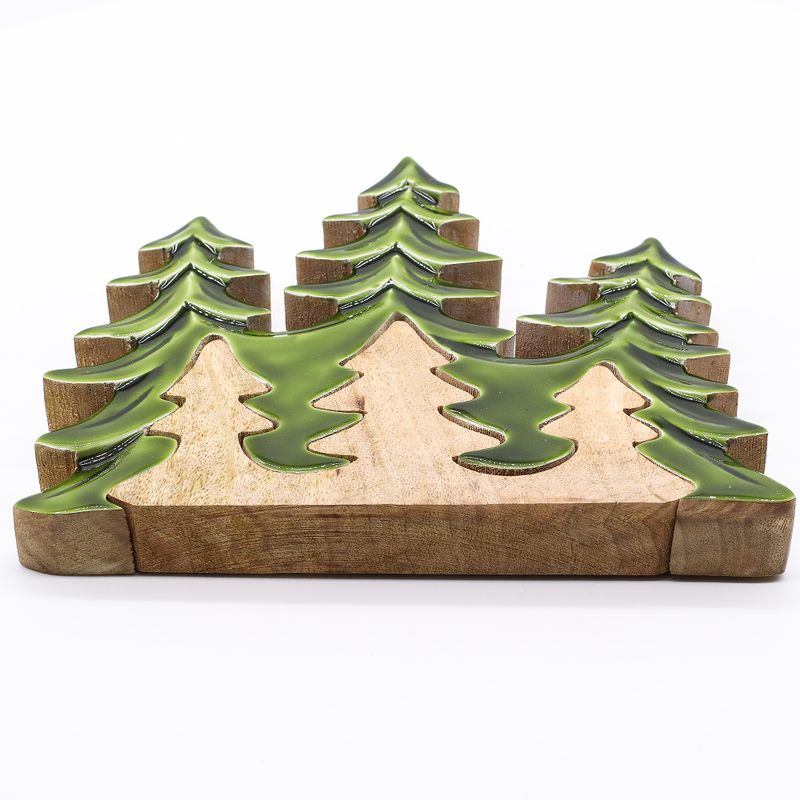 Lost in the Forest - Three Trees 3D Wooden Decoration