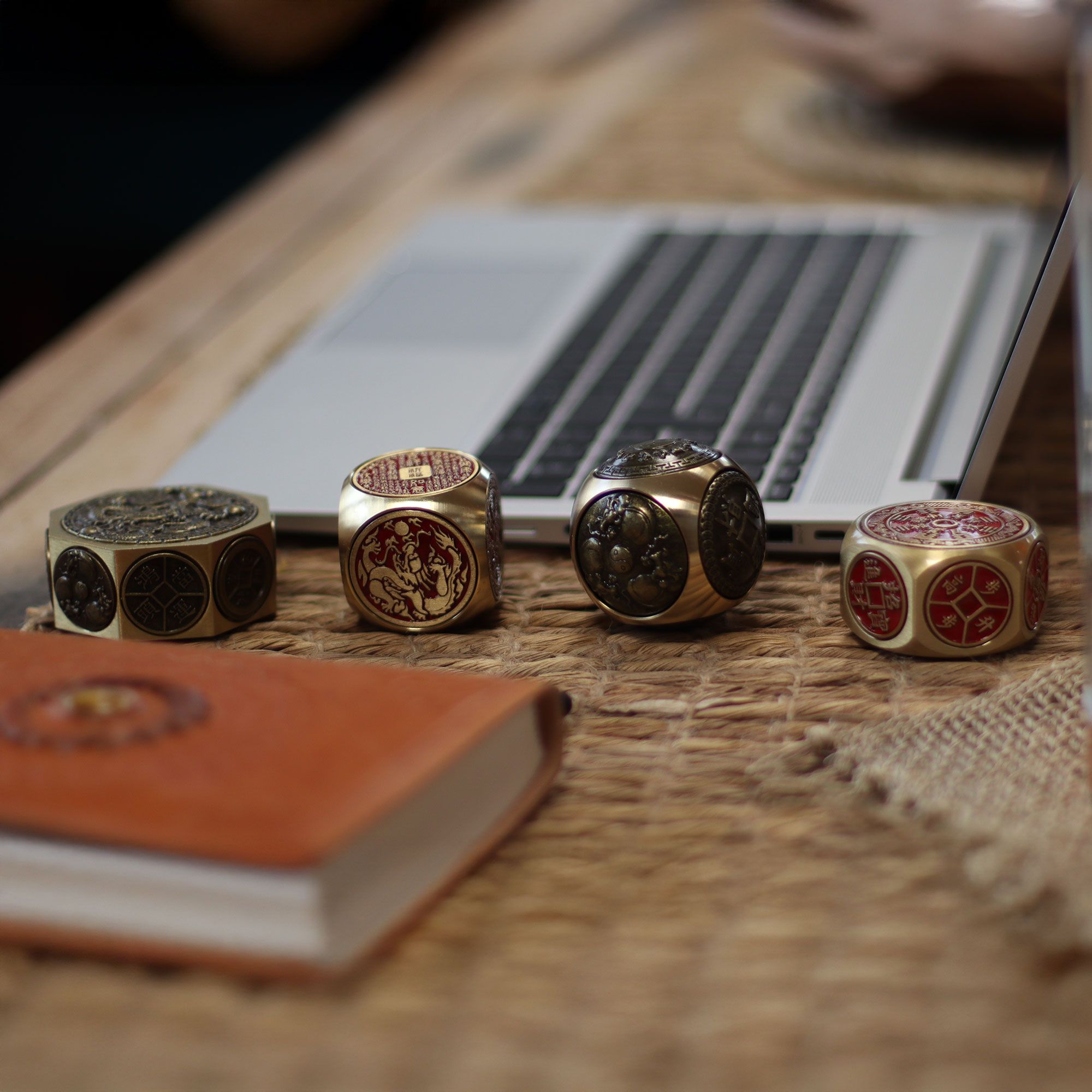 Feng Shui Fortune Spinners & Brass Lucky Charms