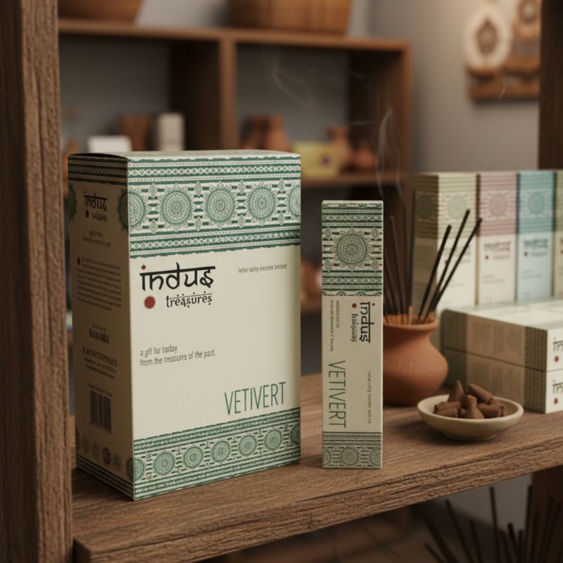 Indus Treasures - Vetiver - 15gms