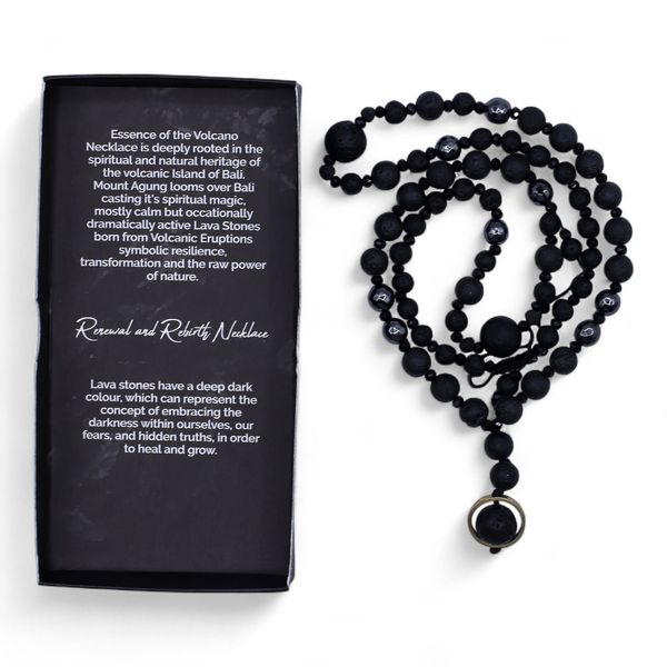 Essence of the Volcano Necklace - Renewal & Rebirth