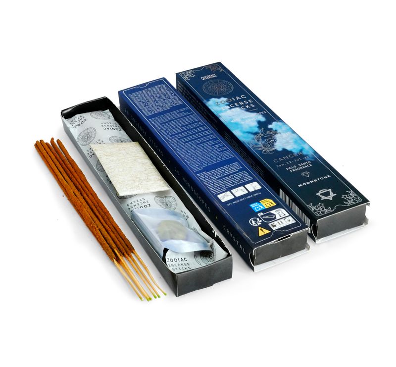 Starter Set of Zodiac Crystal Scents Incense