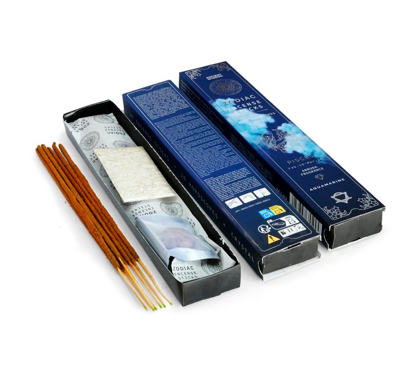Starter Set of Zodiac Crystal Scents Incense