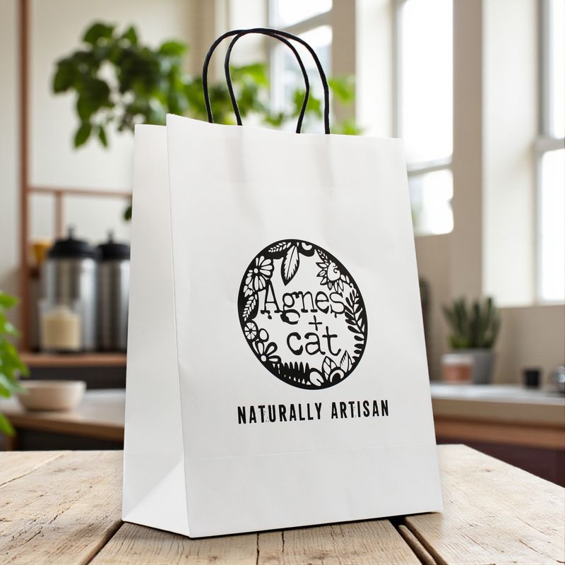 Large A&C Paper Carrier Bag 34x26x12cm
