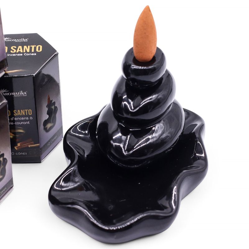 Aromatika Masala Backflow Incense - Palo Santo