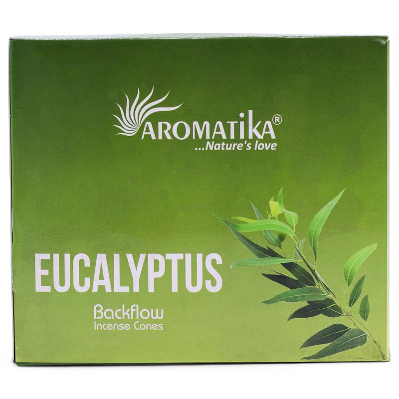 Aromatika Masala Backflow Incense - Eucalyptus