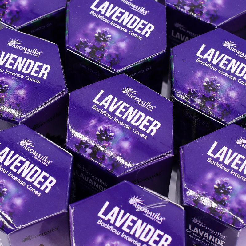 Aromatika Masala Backflow Incense - Lavender