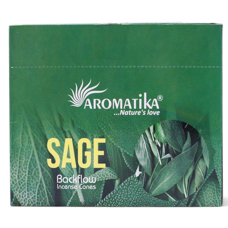 Aromatika Masala Backflow Incense - Sage