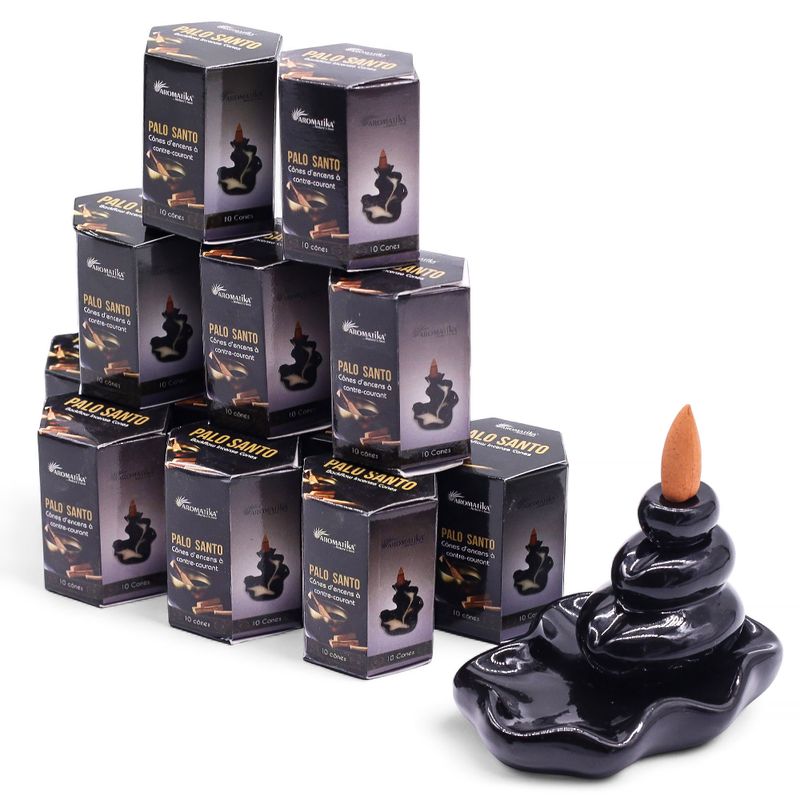 Aromatika Masala Backflow Incense - Palo Santo