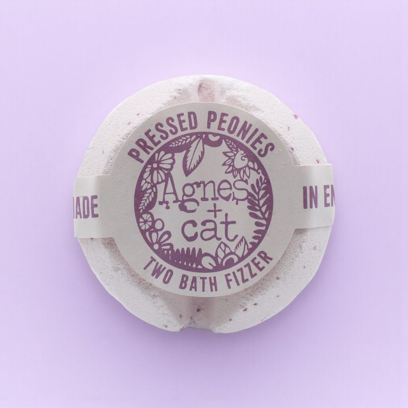 Bath Fizzer - Pressed Peonies