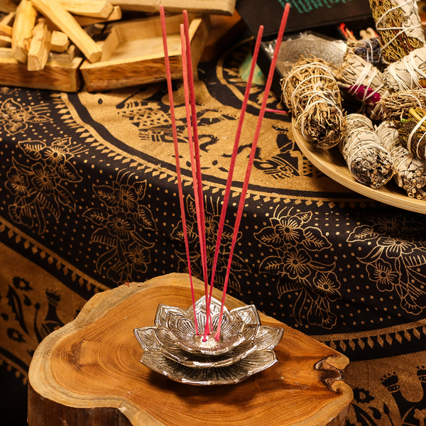 Polished Aluminium Incense Holders
