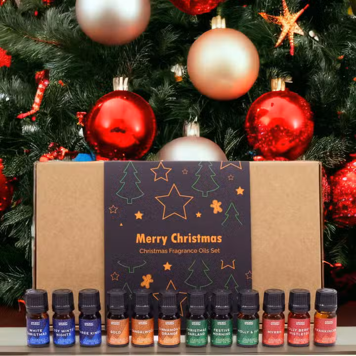 Weihnachtliche Duftöl-Sets