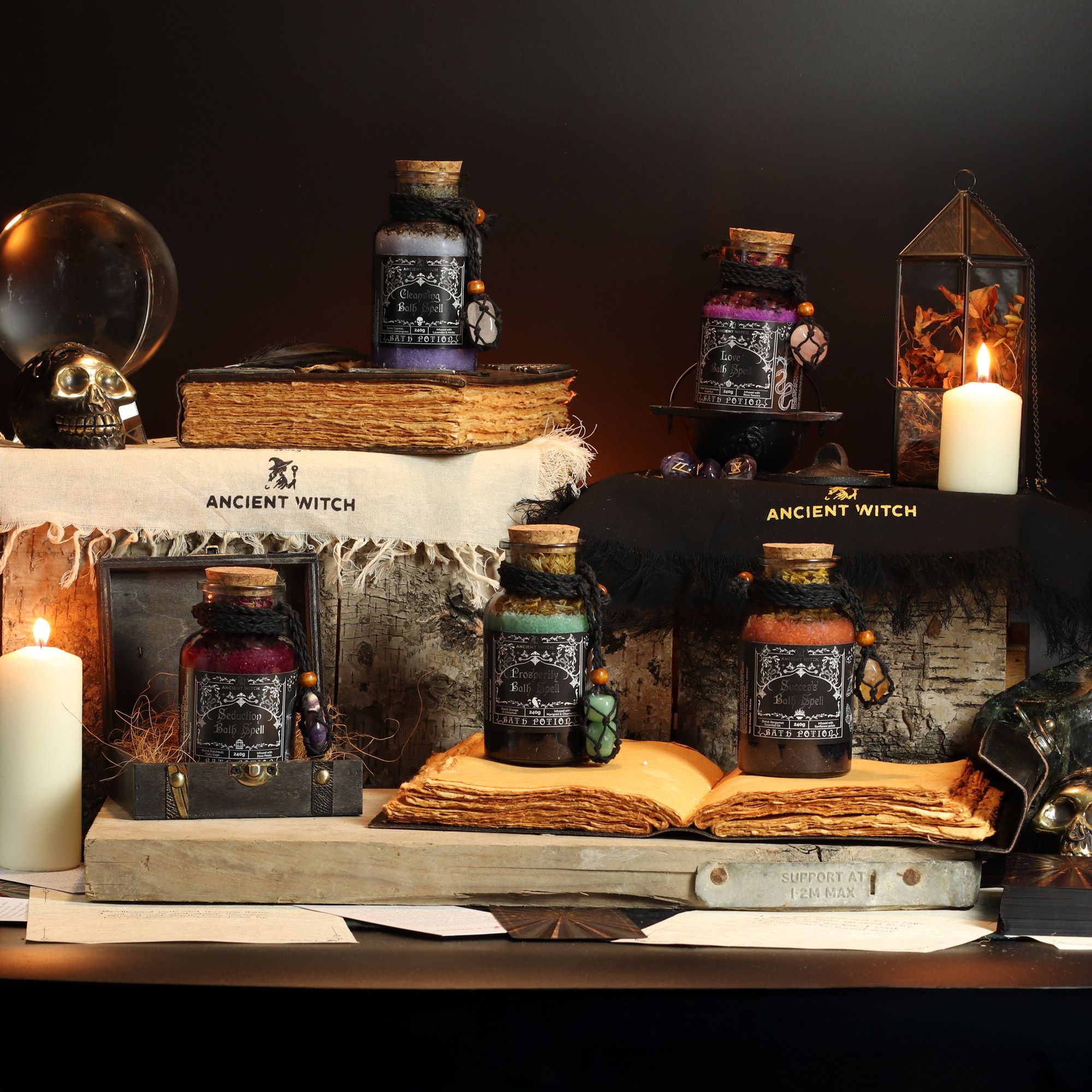 Ancient Witch Bath Spell Potion