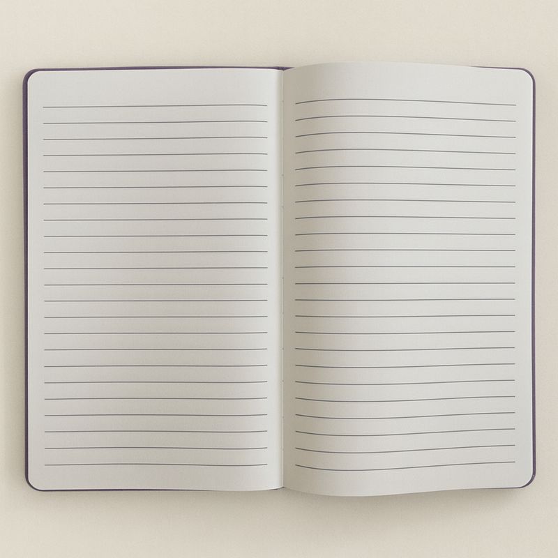 Lavender Velvet Note Book - 80 pages - Believe in Yourself