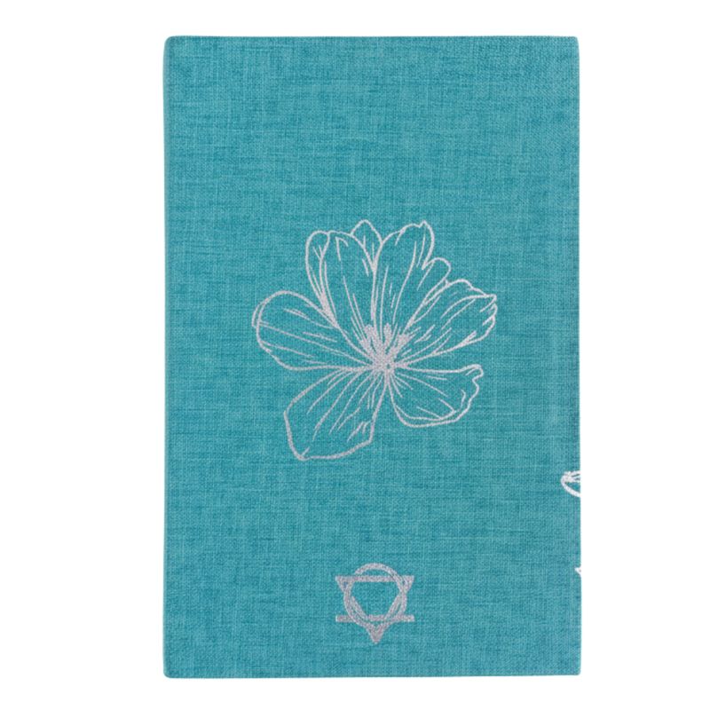 Blue & Silver Gratitude Journal - 120 pages - I am Thankful For
