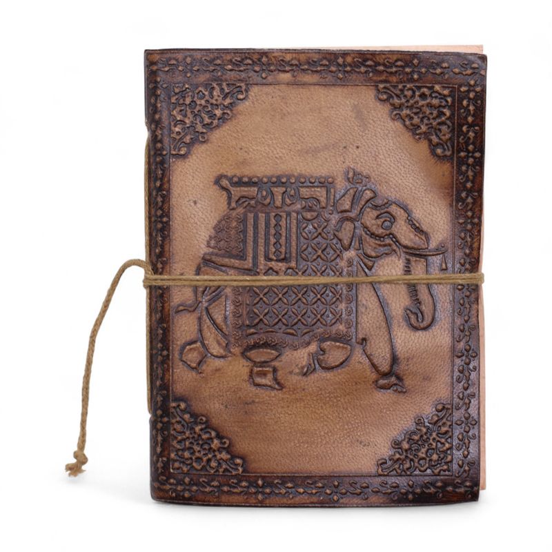 Assorted Esoteric Leather Notebooks (6x4.5") - Display case