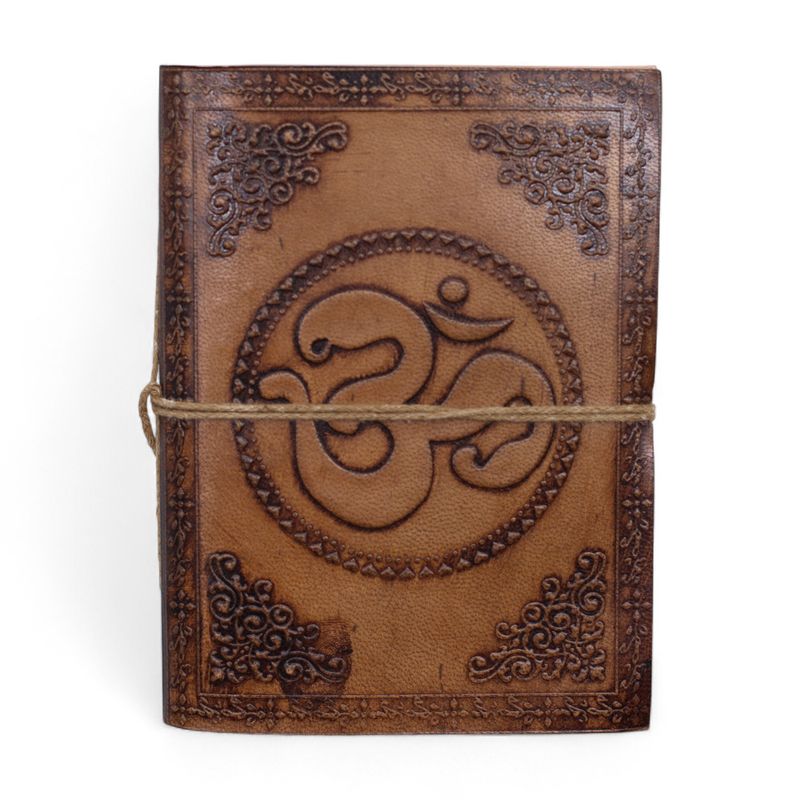 Assorted Esoteric Leather Notebooks (6x4.5") - Display case