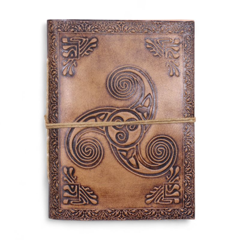 Assorted Esoteric Leather Notebooks (6x4.5") - Display case