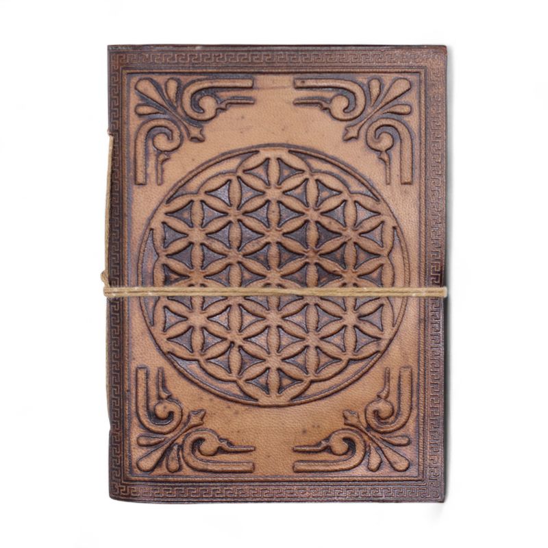 Assorted Esoteric Leather Notebooks (6x4.5") - Display case