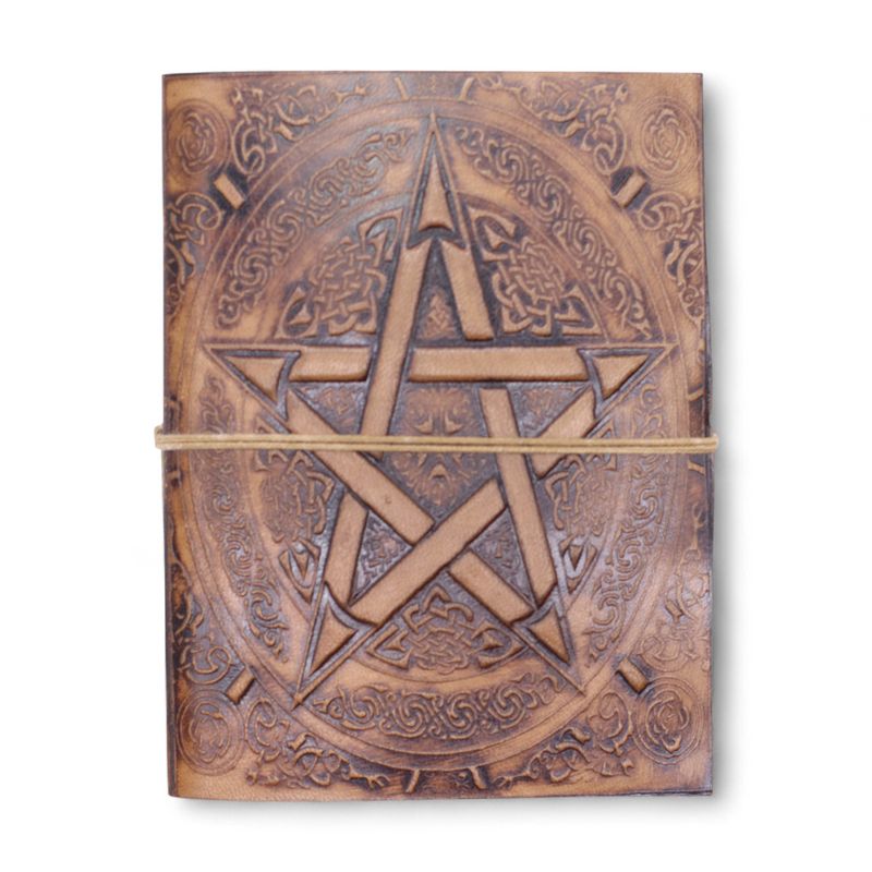 Assorted Esoteric Leather Notebooks (6x4.5") - Display case