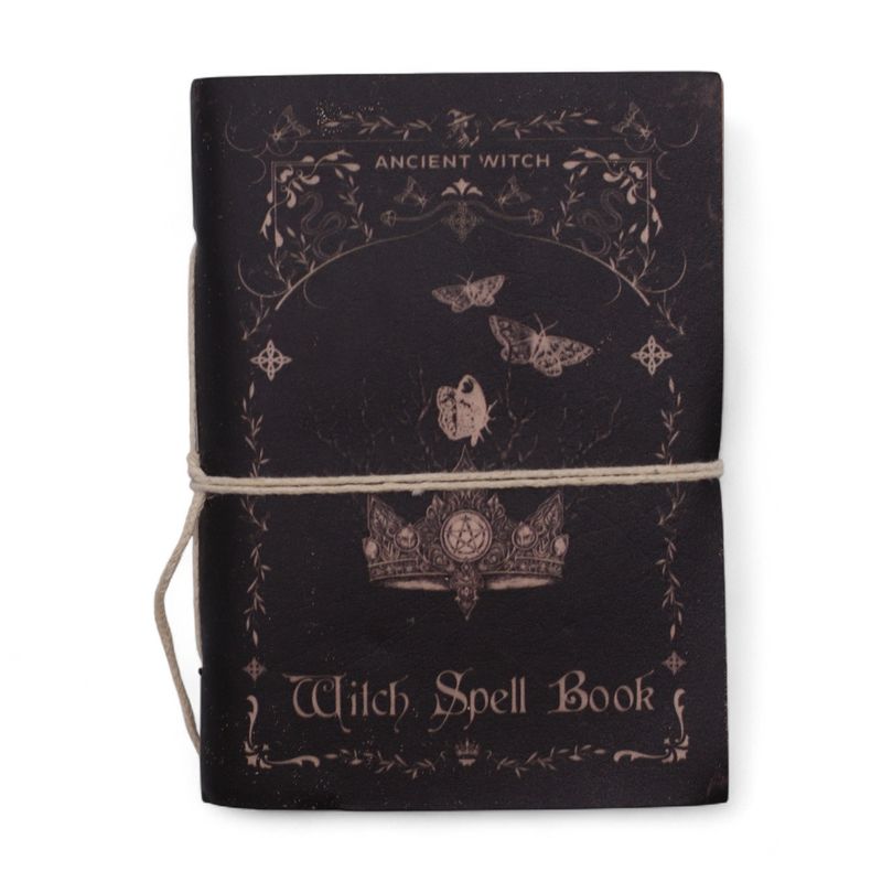 Assorted Witch Ritual Notebooks - Leather (6x4.5") - Display case