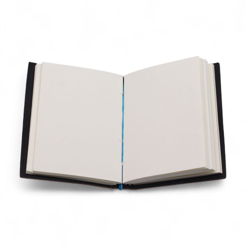 Leather Printed Notebook (7x5") - My Chakras are Aligned AF - 200 pages - Plain paper