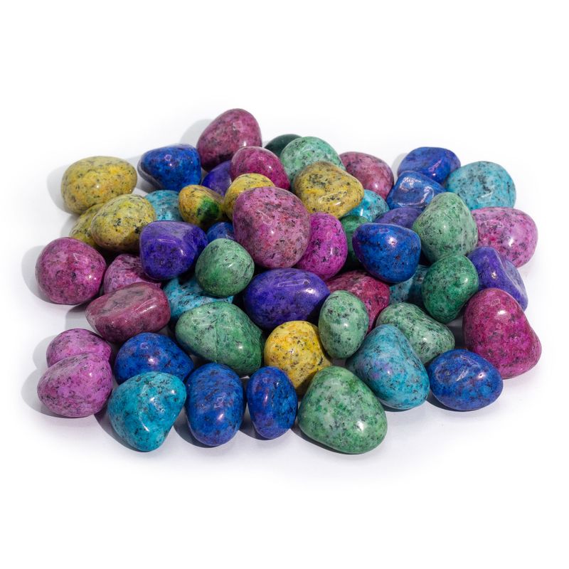 Bulk Treated Indian Dalmatian- 1kg (approx.. 70 stones)