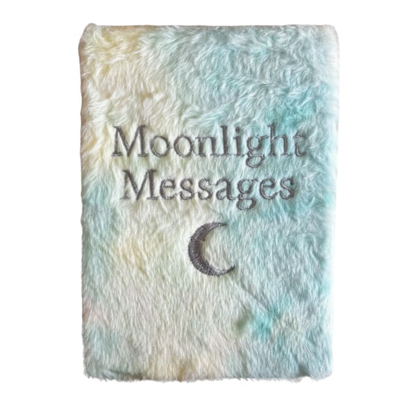Soft Moonlight Messages Journal - 80 pages - Pale Green