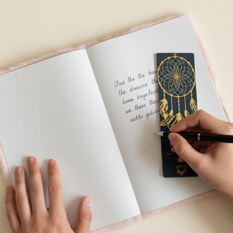 Soft Moonlight Messages Journal - 80 pages - Pale Green