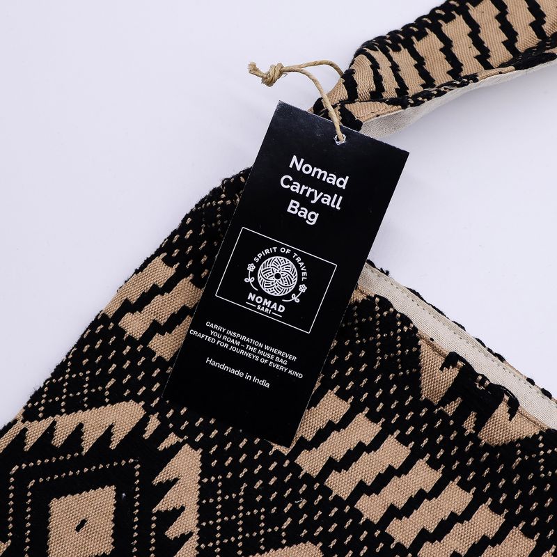 Jacquard Natural Bags - Desert Loom - Nomad Carryall