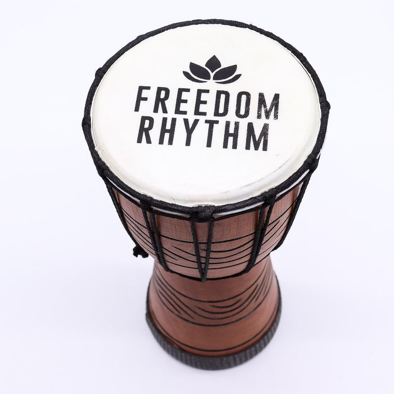 Small Pro Djembe Drum - Freedom Rhythm (high) - Small 30cm (15cm Diameter)