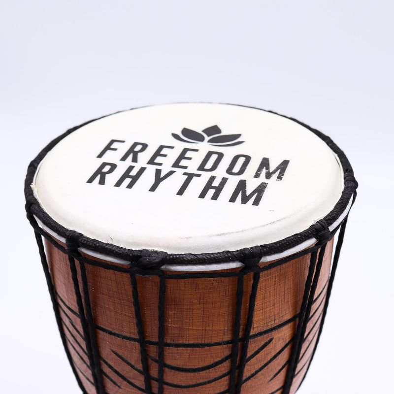 Small Pro Djembe Drum - Freedom Rhythm (high) - Small 30cm (15cm Diameter)