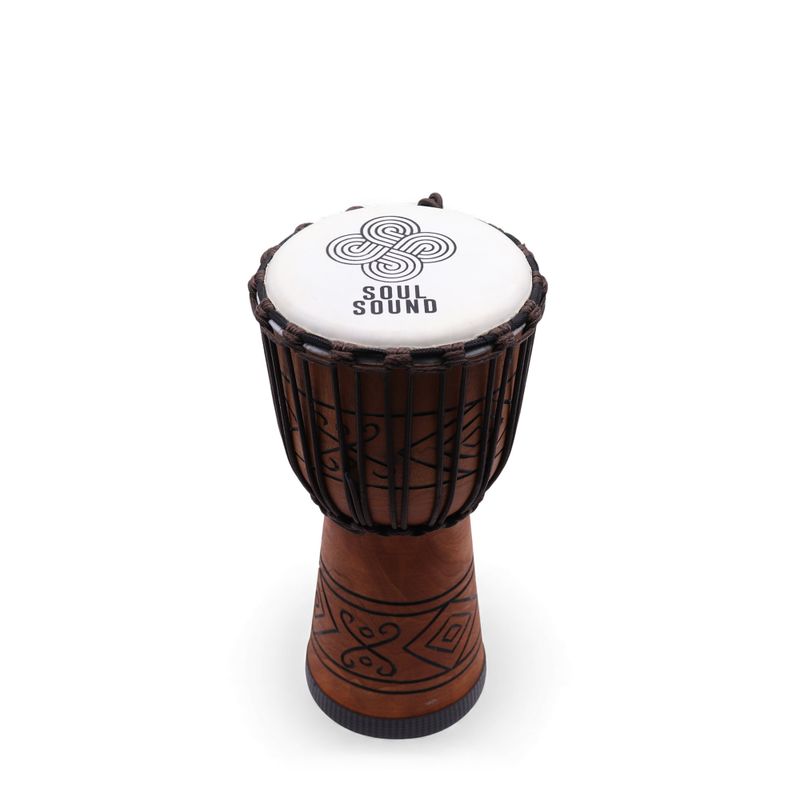 Medium Pro Djembe Drum - Soul Sound (low) - Medium 40cm (18cm Diameter)