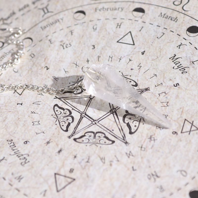 Ancient Witch Spell Incense - Cleansing - Rock Crystal Pendulum
