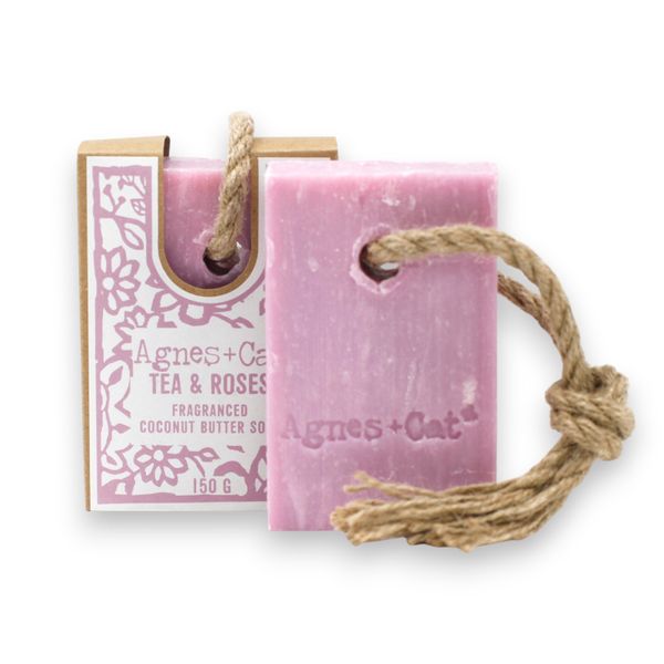 Soap On A Rope - Tea & Roses