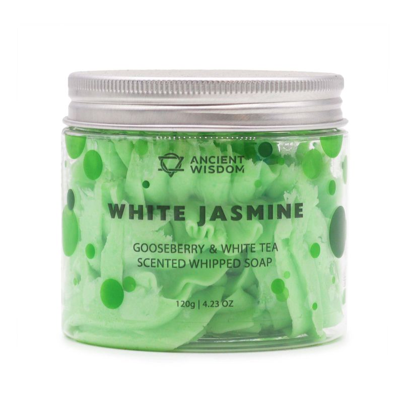 White Jasmine Whipped Soap 120g