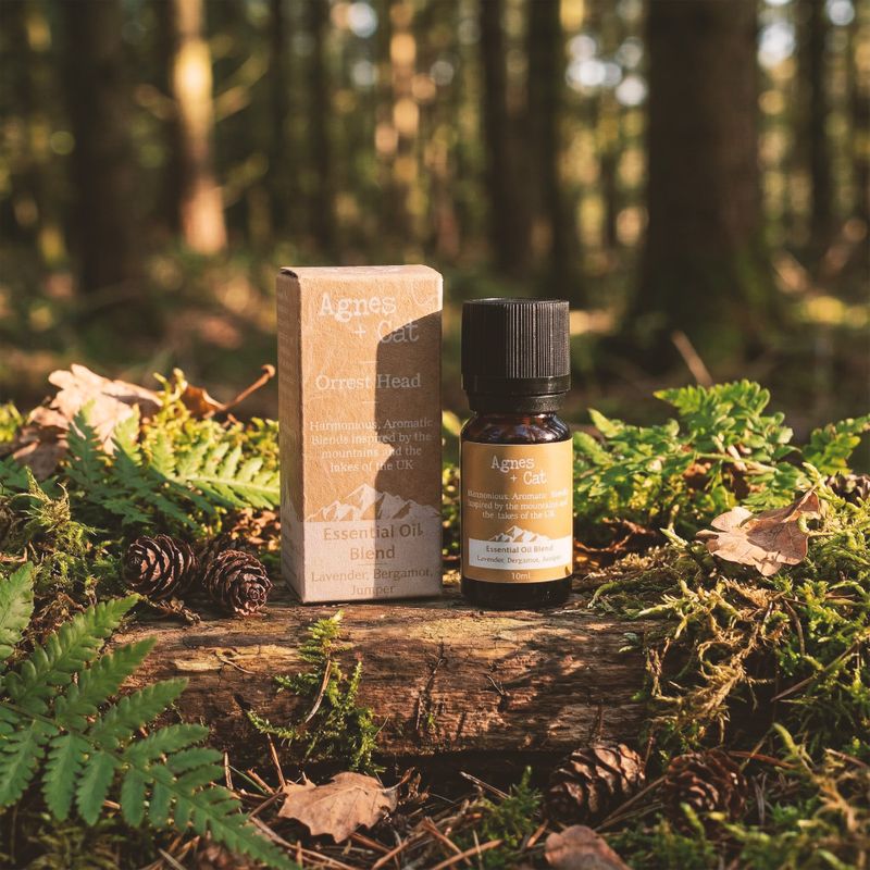 Essential Oil Blend - Skiddaw Box - Orange, Lavender & Spruce