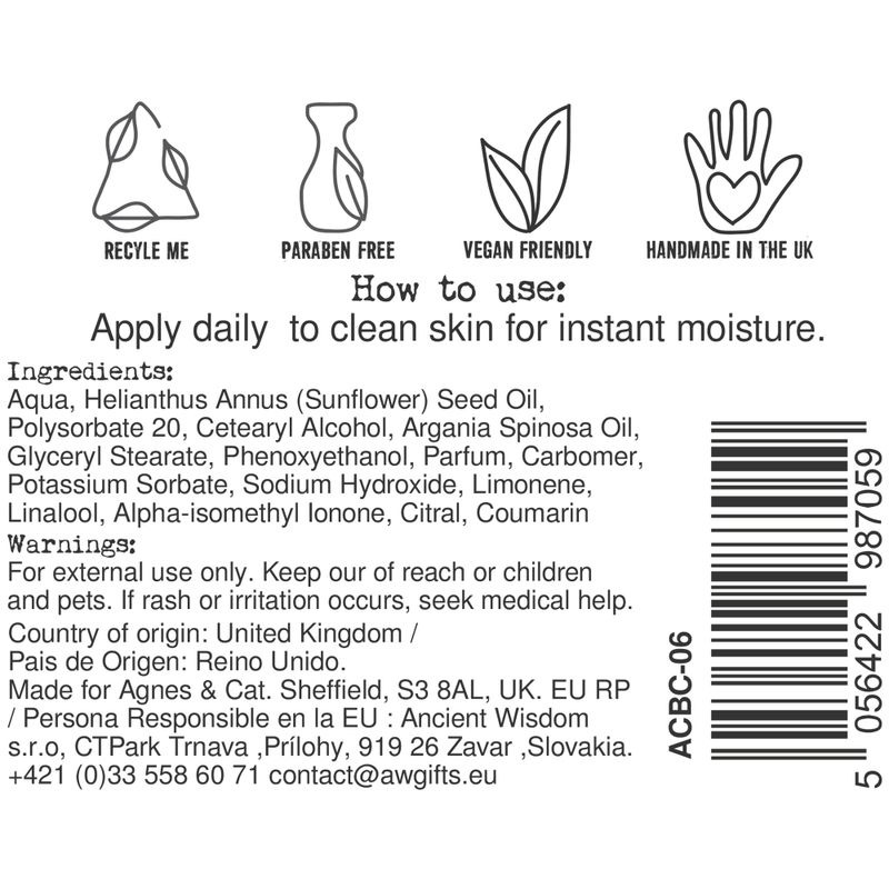 Agnes + Cat Hand & Body Cream - Provence - 300ml